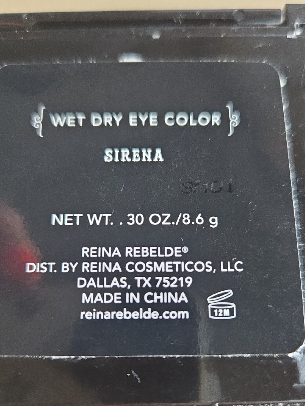 Reina Rebelde Sirena Wet Dry Eyeshadow 7-Shade Palette - Picture 6 of 6